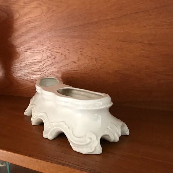 Vintage Nymphenburg Western Germany Porcelain Double Planter/Vase IV Circa 1945- - Picture 5 of 8